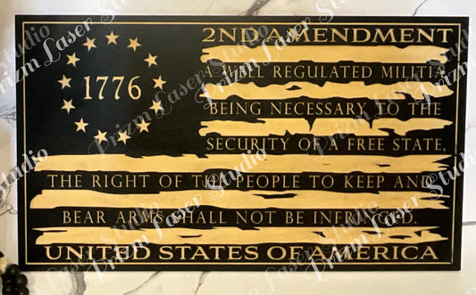 2nd Amendment American Flag
