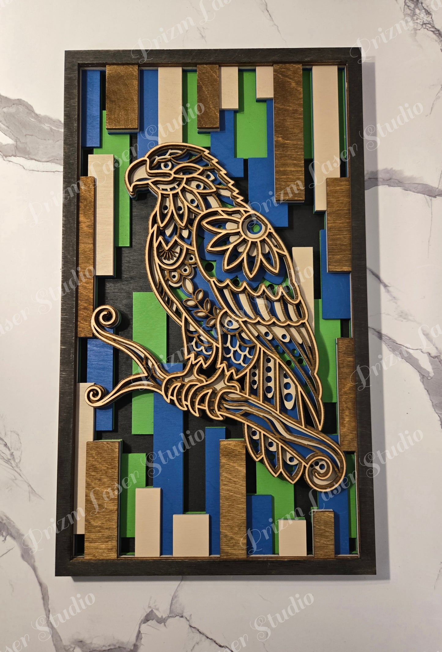 Layered Animal Design Wall Art - Made to Order