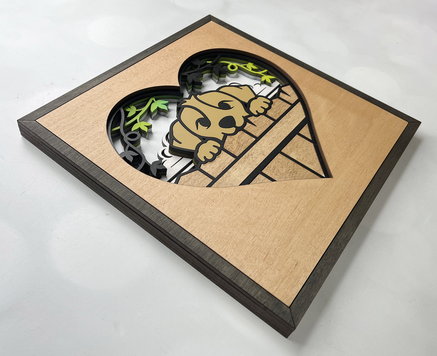 HEART LAYERED SIGN - MADE TO ORDER