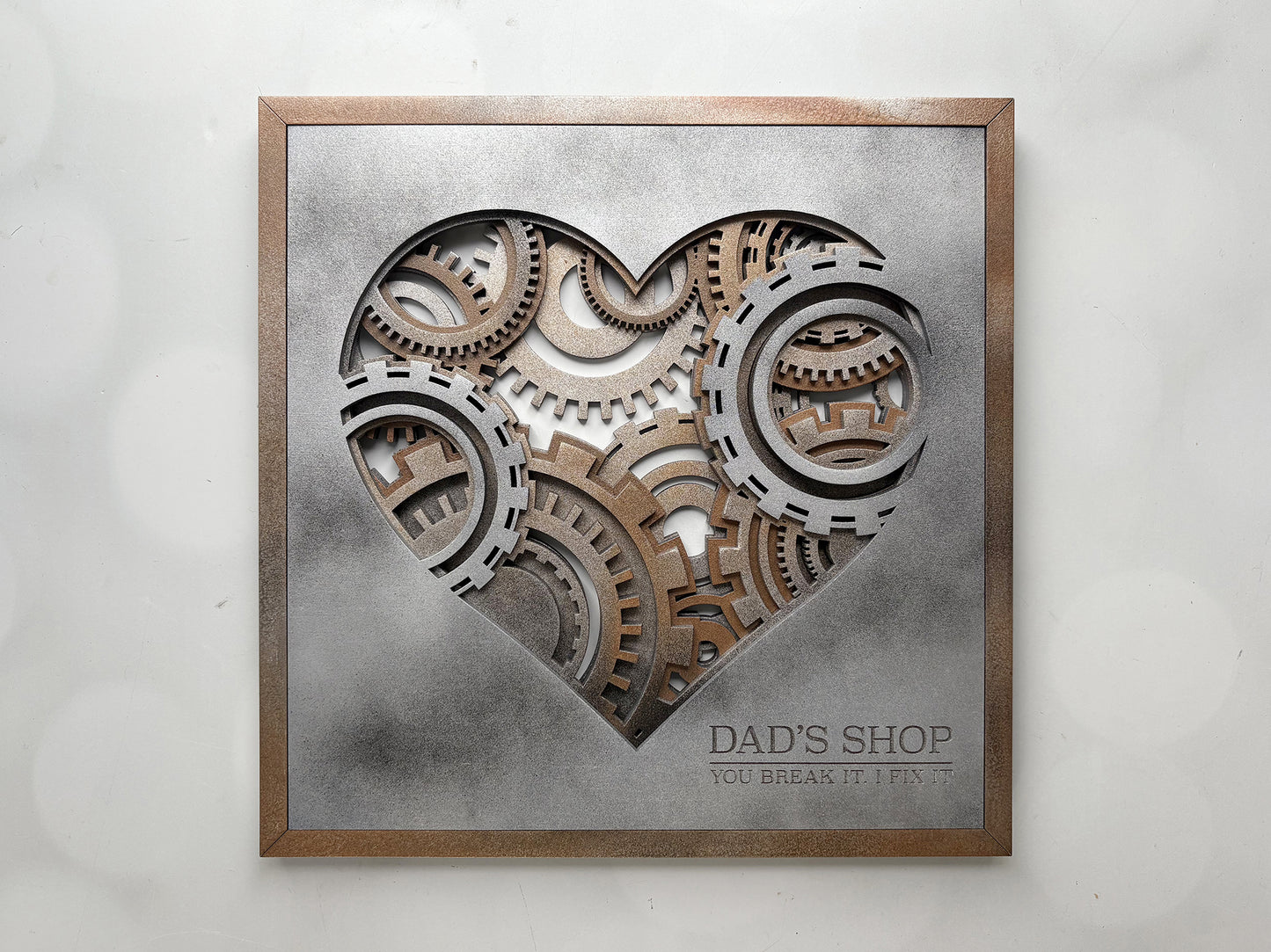 HEART LAYERED SIGN - MADE TO ORDER